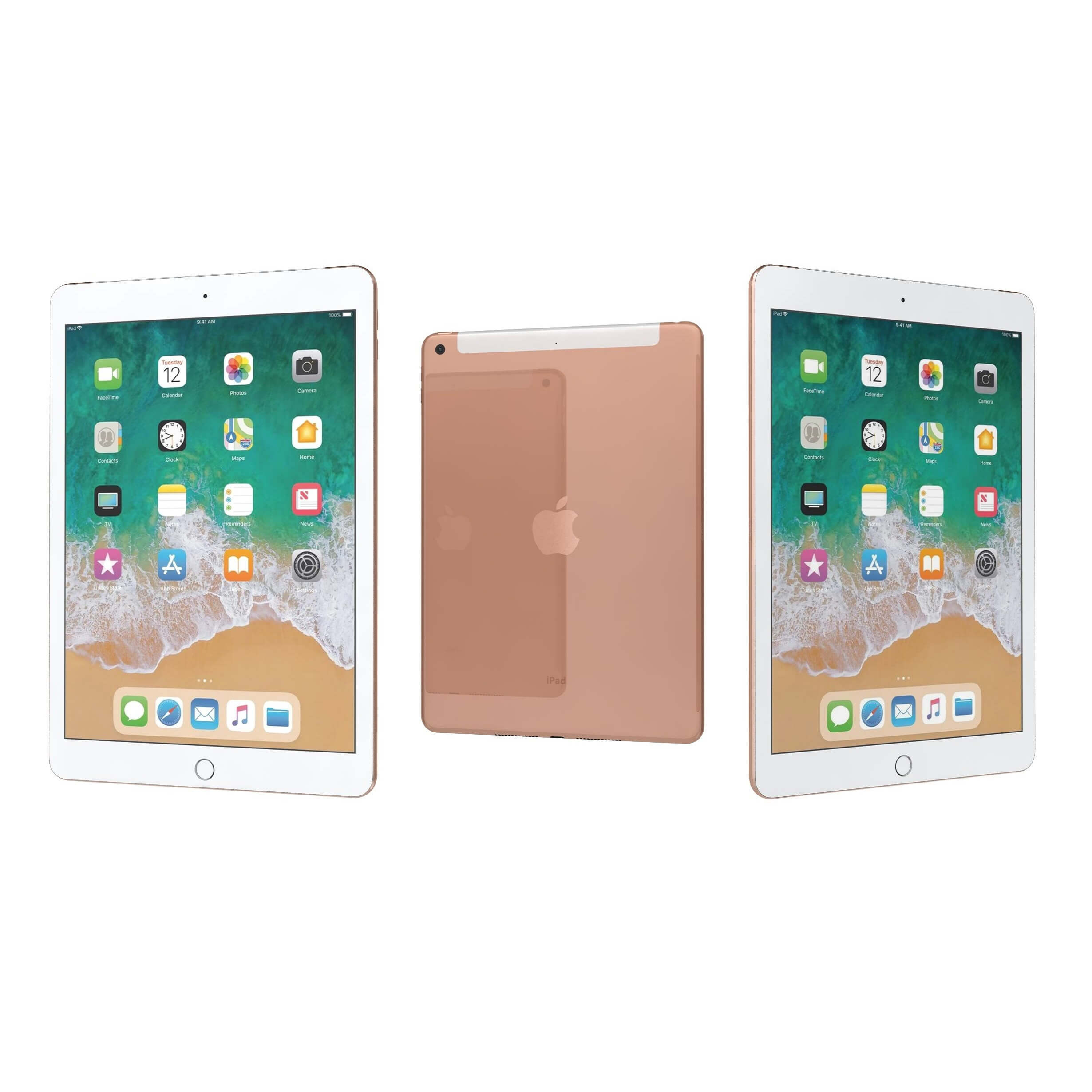 Apple Ipad 6th 32GB Rose Gold Wifi + Cellular Grade C Apple Ipad 6th 32GB Rose Gold Wifi + Cellular Grade C